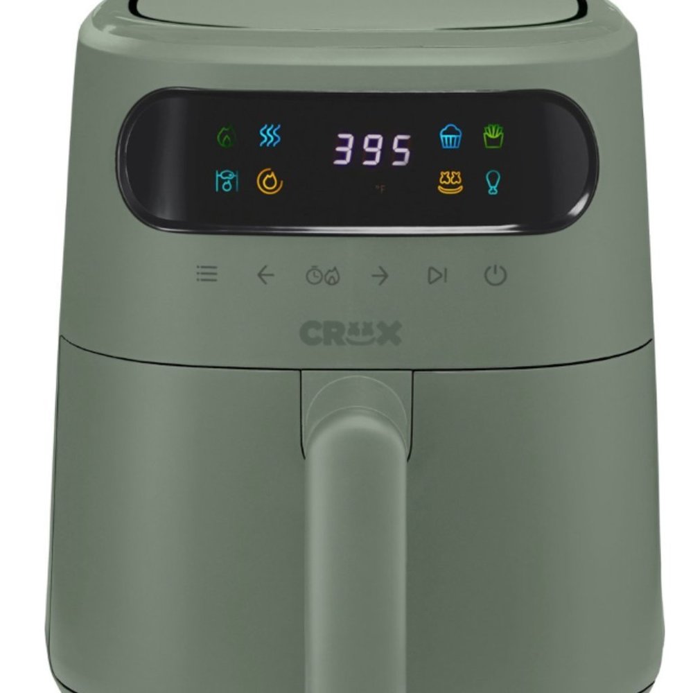 CRUX Marshmello 3.0 QT Air Fryer Digital,Stuffed Olive